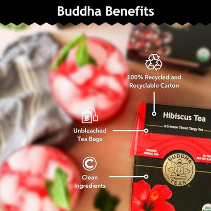 Buddha Teas Hibiscus Organic Tea