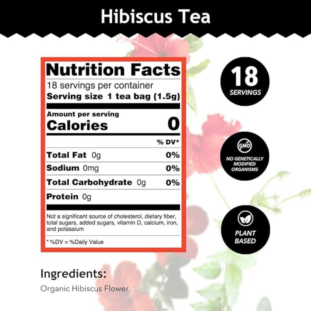 Buddha Teas Hibiscus Organic Tea